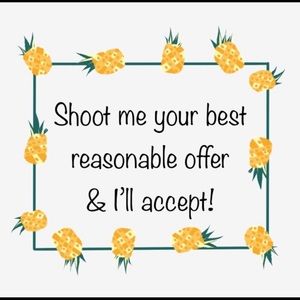 Make me a reasonable offer